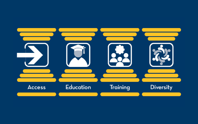 RVC strategic plan pillars graphic